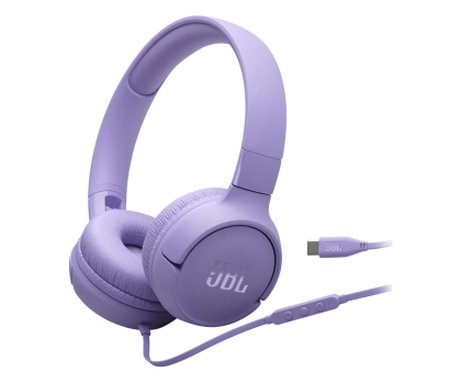 Słuchawka JBL Tune 520C USB-C fioletowe